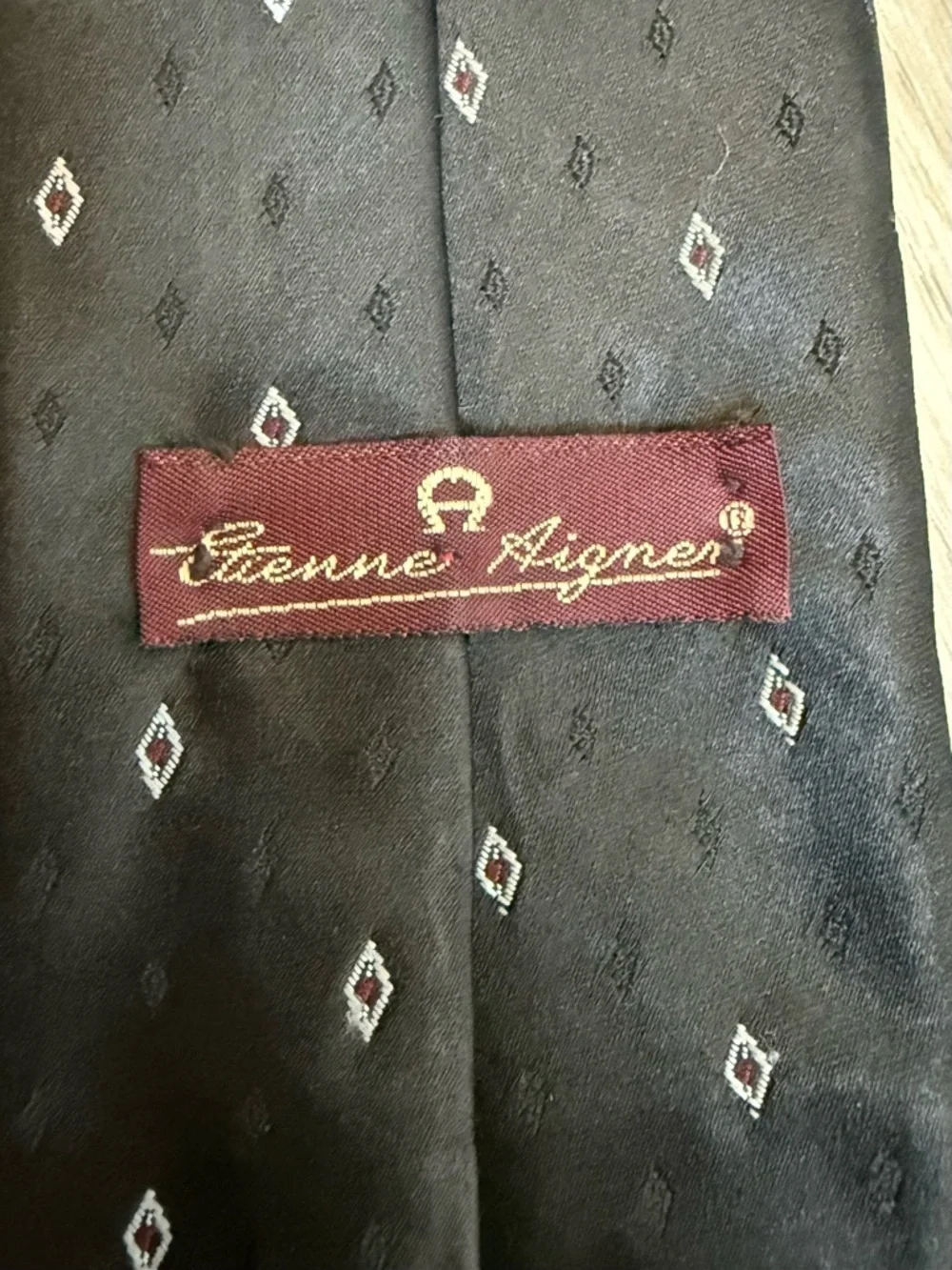 Etienne Aigner black tie